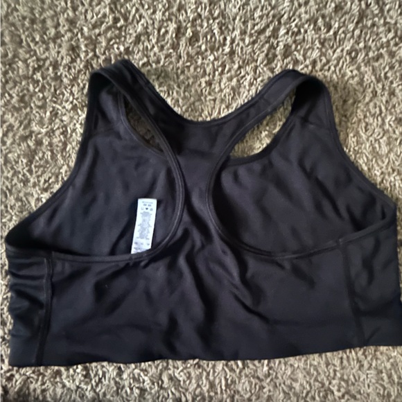Nike Women's Black Sports Bra - Picture 2 of 4